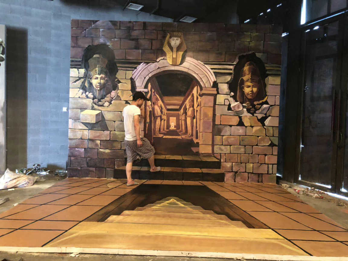 南京彩绘墙费用