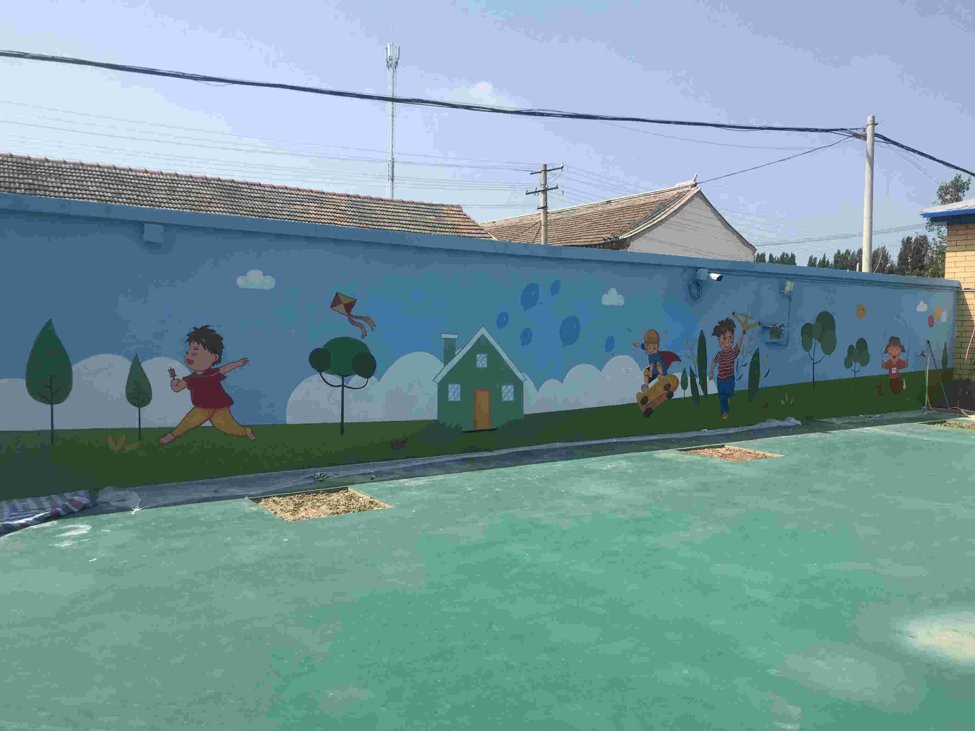 沈阳景区手绘墙公司