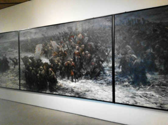 哈尔滨彩绘浮雕