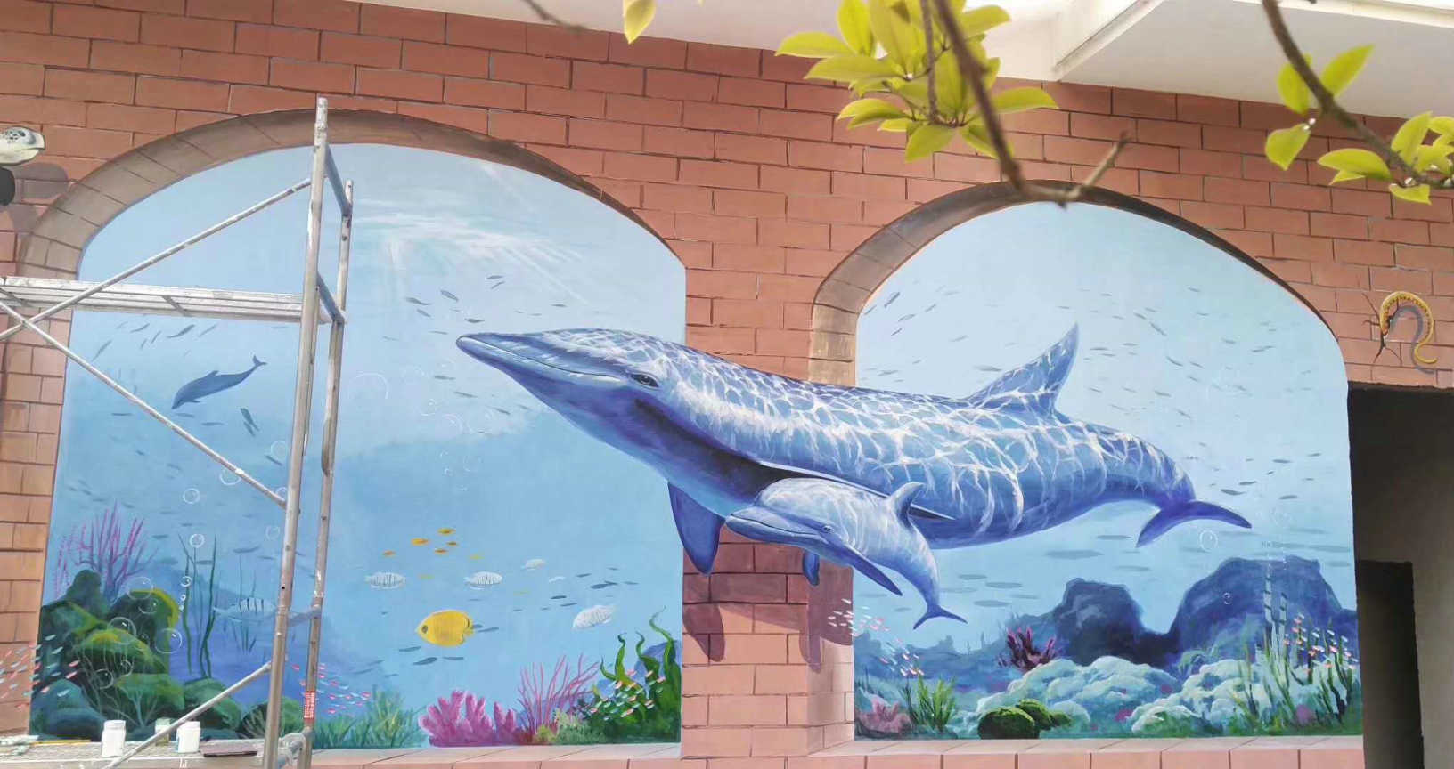 墙绘立体浮雕多少钱