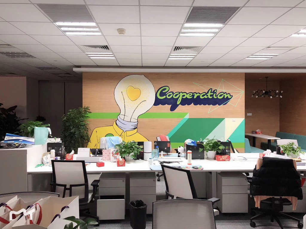 主题餐厅手绘墙画