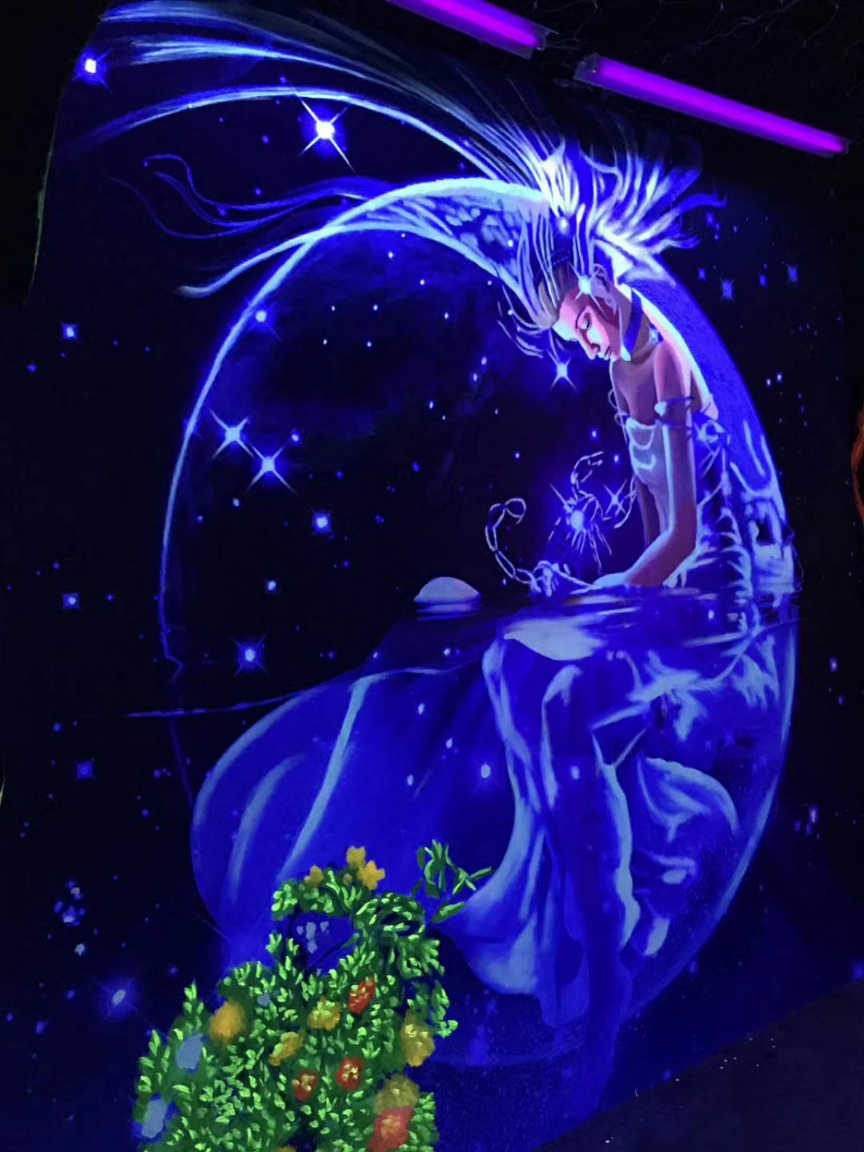 海口卡通墙绘费用