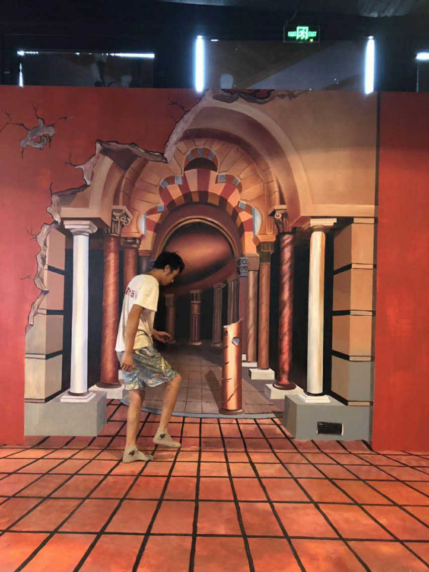 郑州3d手绘墙设计