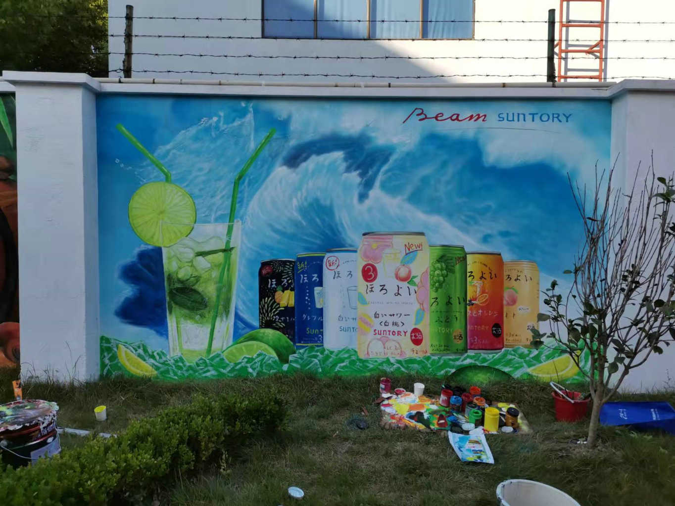 西安别墅墙绘价格