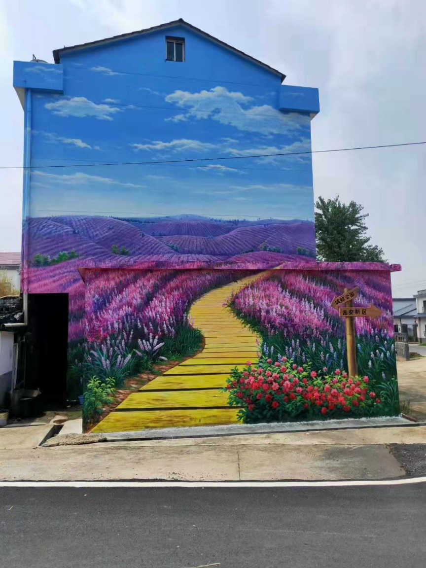 上海学校内墙墙绘定制