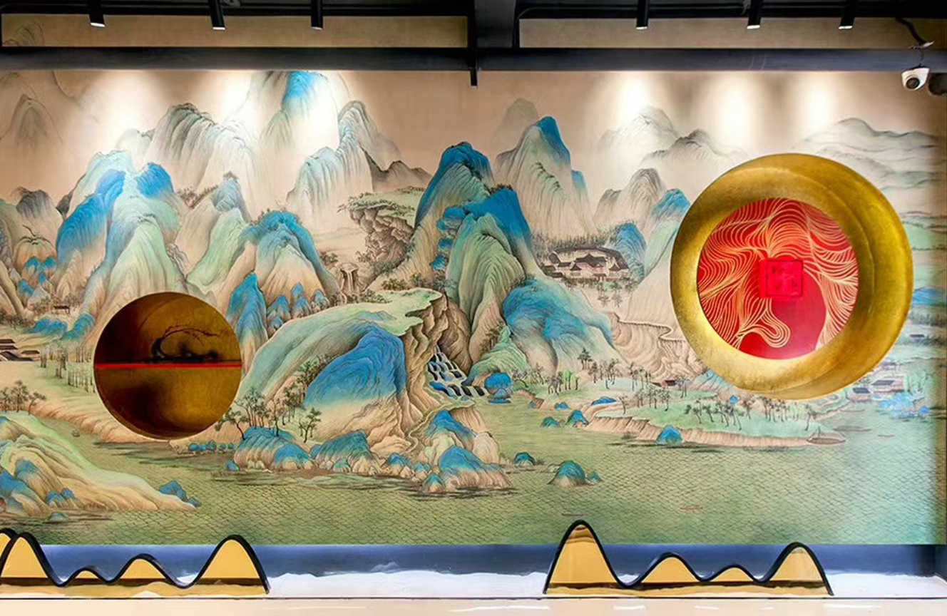 西安博物馆墙绘什么价格