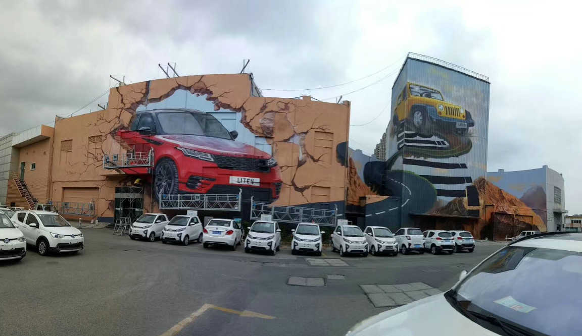 3d墙面立体彩绘