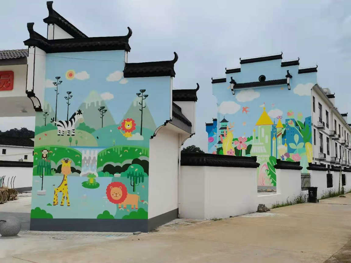 西宁专业墙绘壁画定制