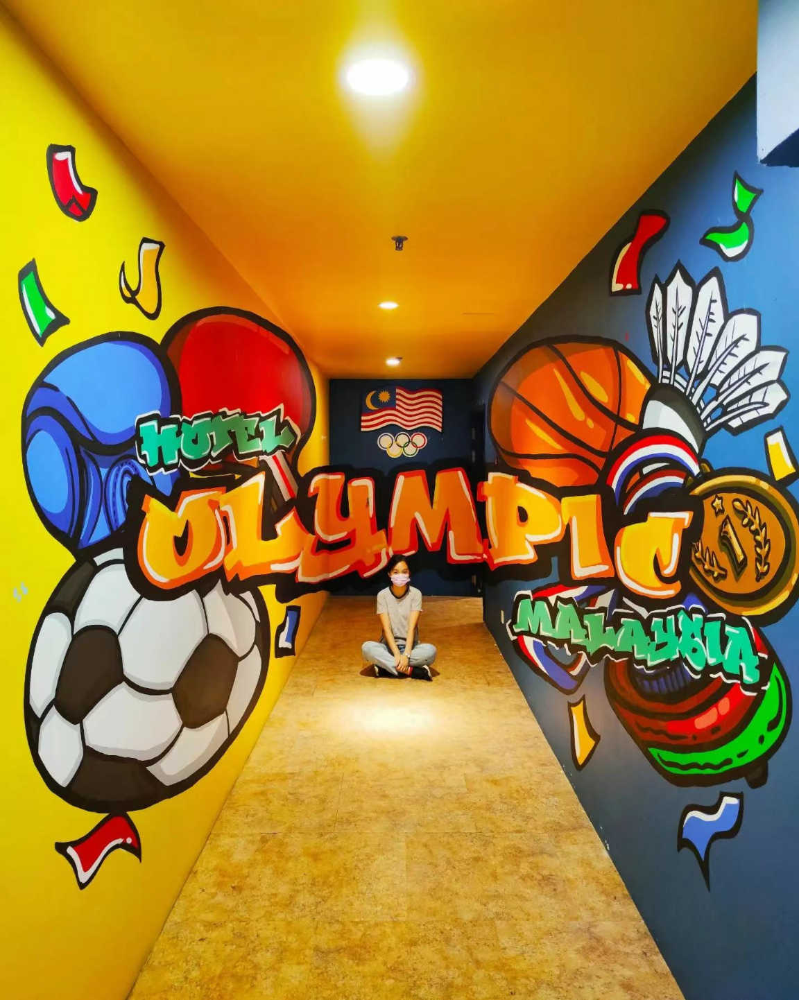 个性立体壁画手绘