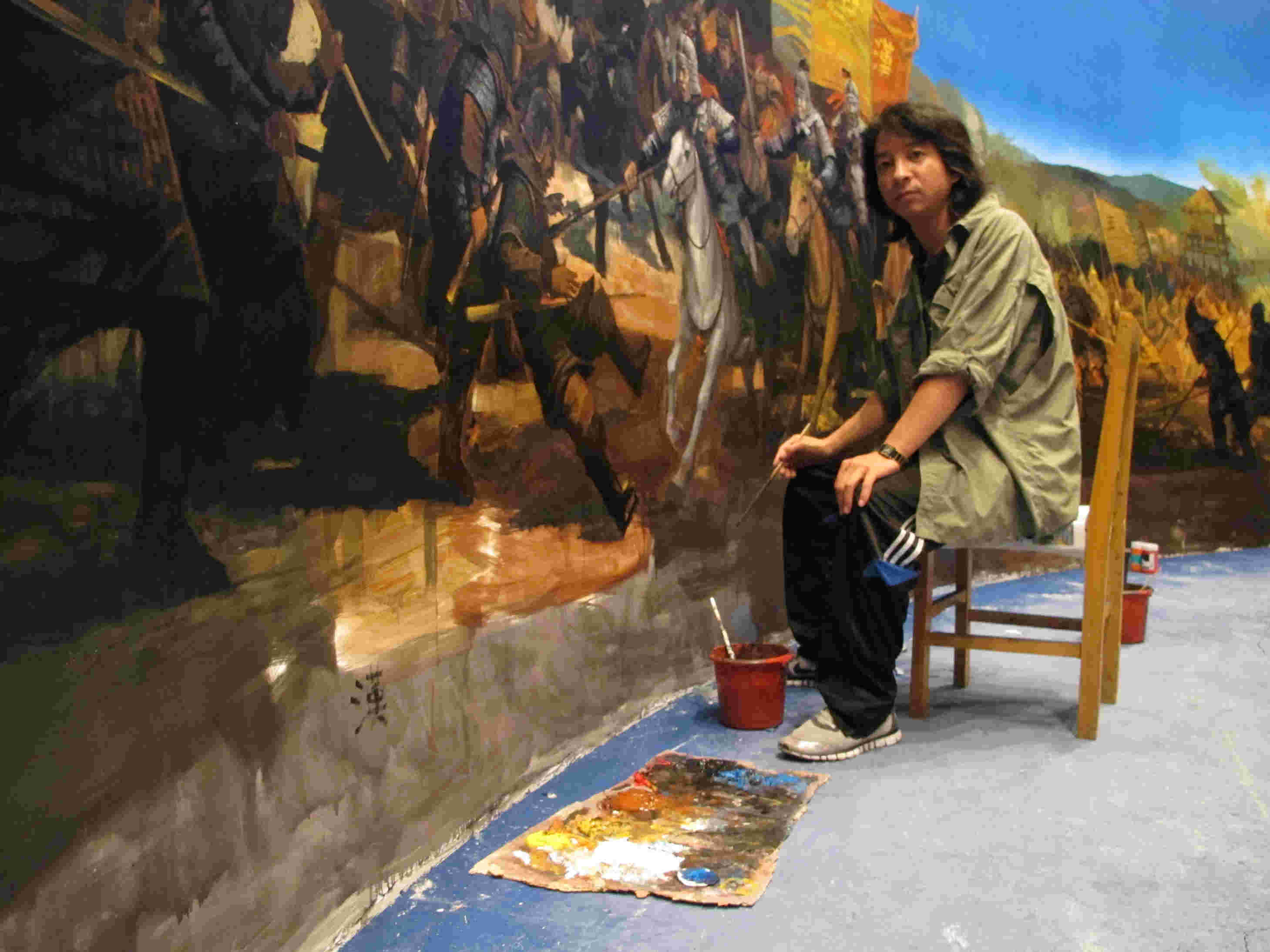 南京酒店公寓彩绘