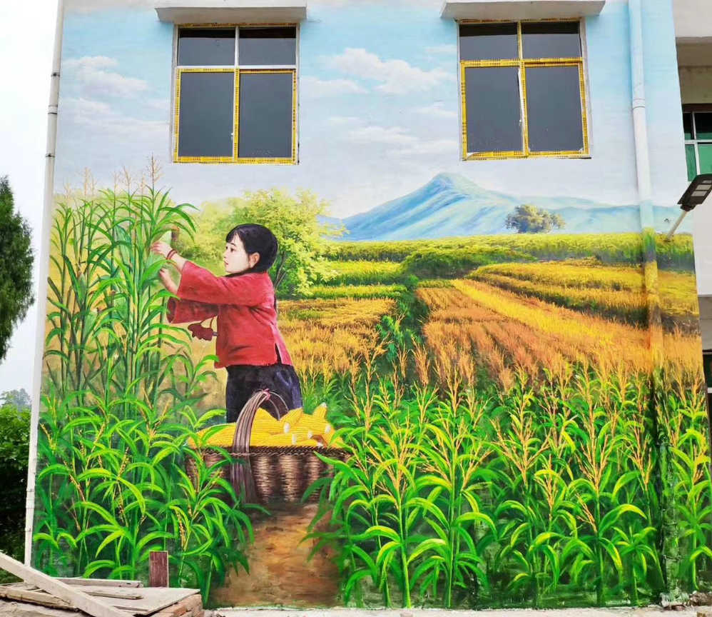 商场手绘壁画厂家