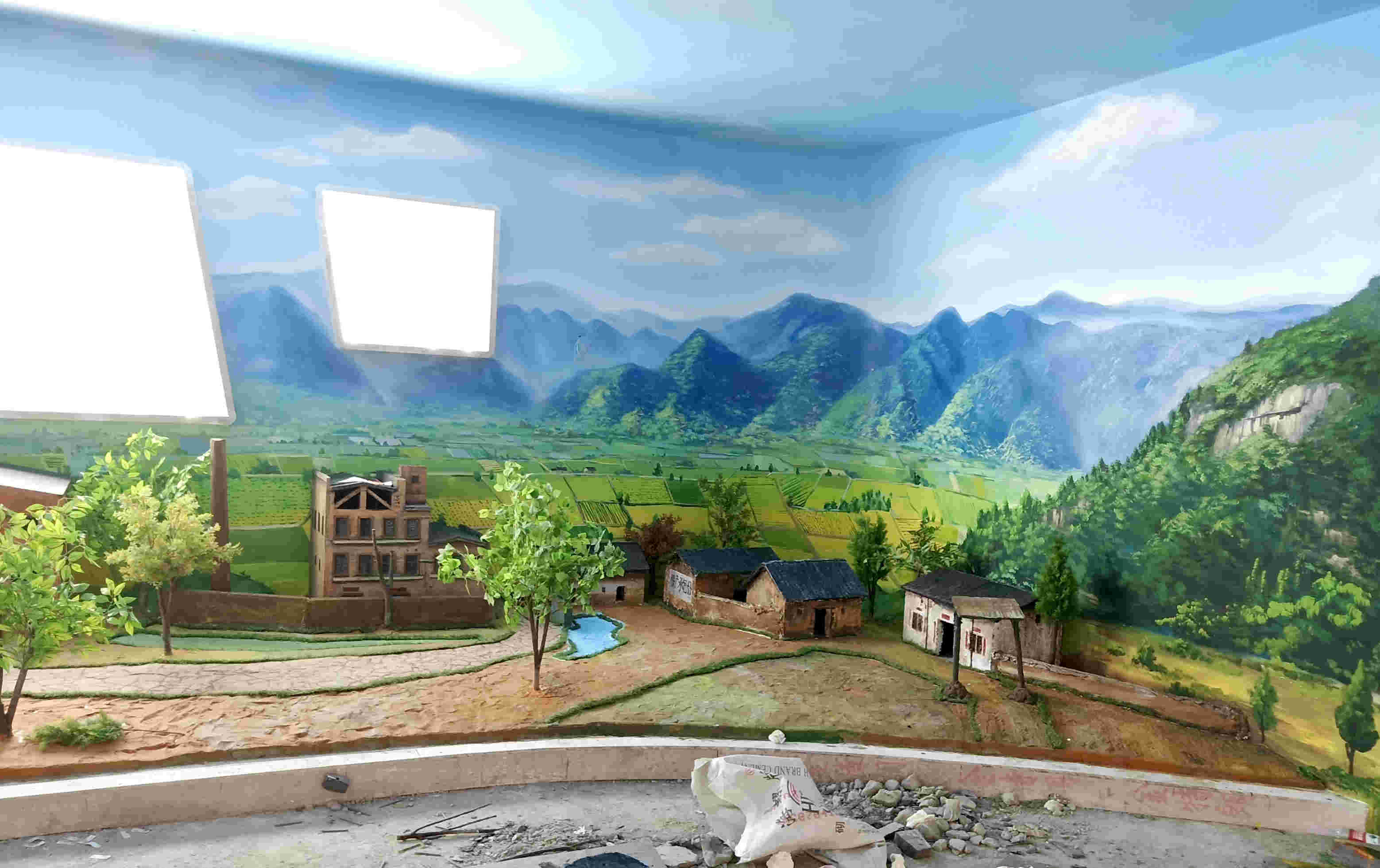 南京会议厅墙绘定制费用