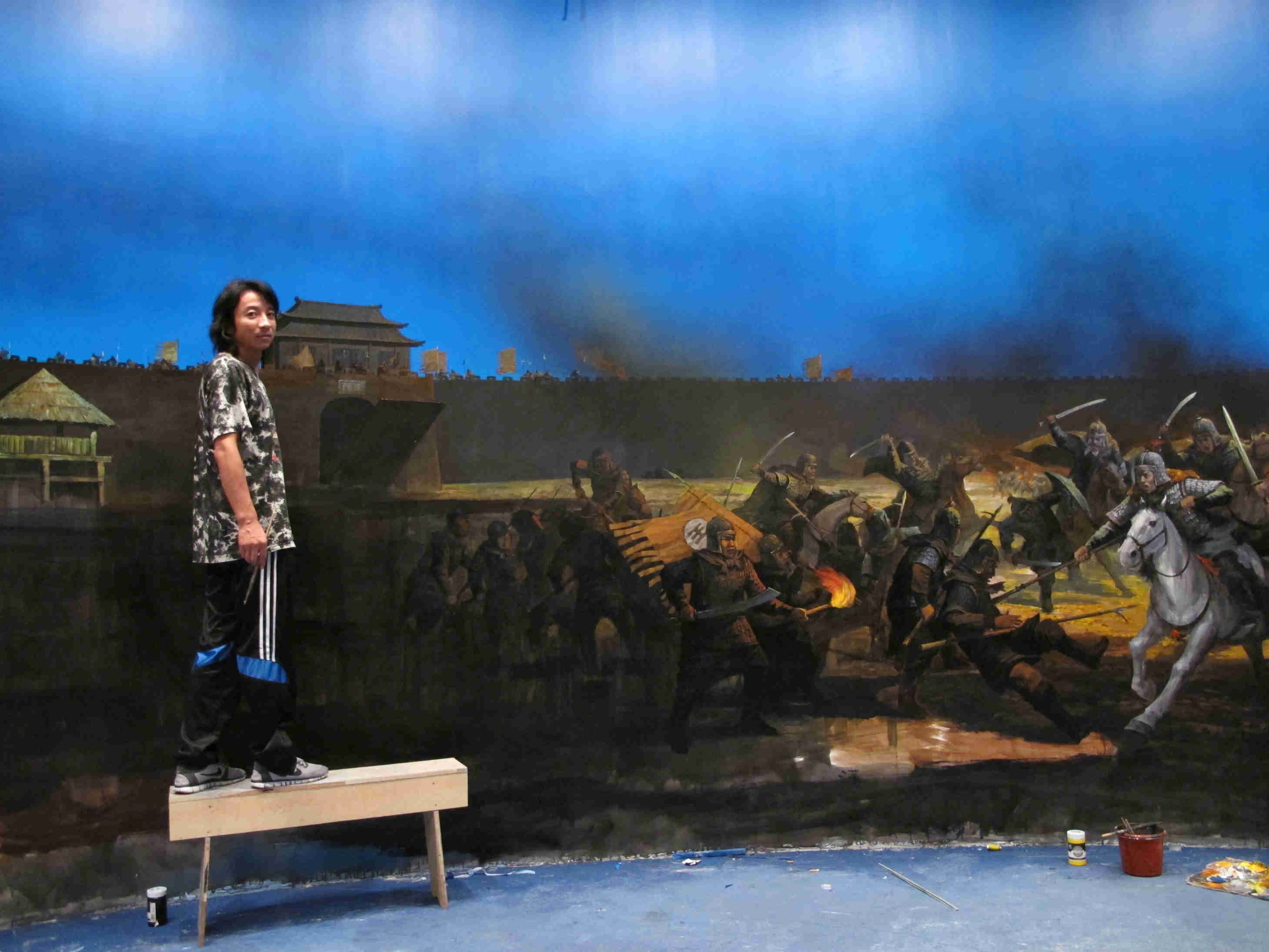 呼和浩特3d墙体彩绘公司