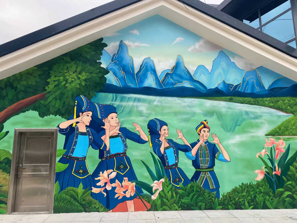 上海餐厅墙绘设计团队