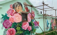上海幼儿园墙体彩绘
