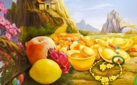 成都中式手绘壁画厂家