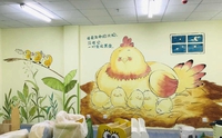 专业商场手绘墙画