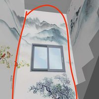 深圳美丽乡村手绘墙价格