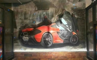 西安街道墙体彩绘