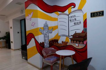 农村别墅外墙手绘墙画