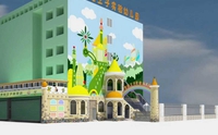 武汉社区彩绘墙