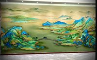 定制背景墙墙体彩绘