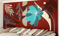 福州商场墙壁画手绘