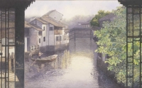 酒吧柱子墙绘
