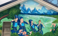 上海餐厅墙绘设计团队