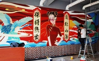 长沙网吧墙绘涂鸦团队