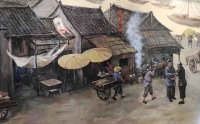 社区文化墙彩绘厂家