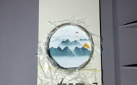 银川墙绘网红墙设计师