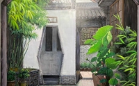 酒店楼道墙绘