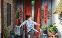 成都壁画手绘背景墙