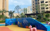 成都彩色墙绘民宿