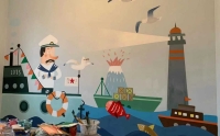 拉萨壁画手绘墙公司