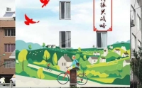 杭州关帝庙墙绘