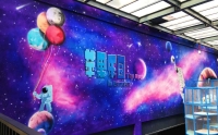 兰州架空层彩绘公司