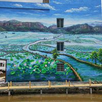 别墅浮雕壁画
