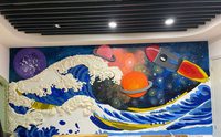 长春网咖涂鸦墙