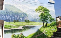 南宁别墅壁画手绘公司