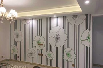 墙绘情景样板间费用