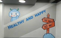 社区文化墙彩绘壁画