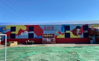 海口架空层彩绘价格