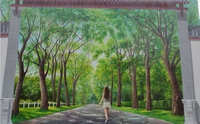 广州专业街道彩绘公司