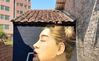 商场围墙彩绘